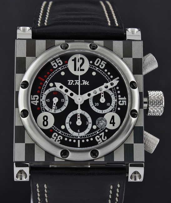 (image for) A BRM AUTOMATIC CHRONOGRAPH STAINLESS STEEL WATCH
